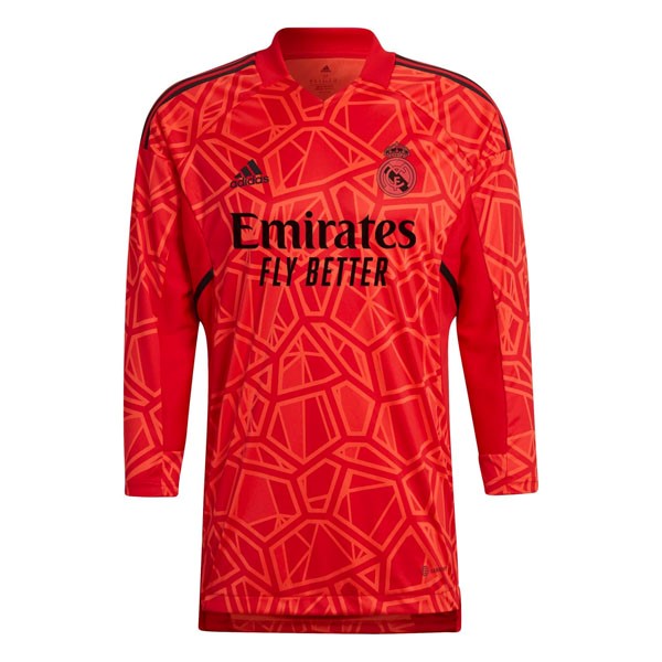 Tailandia Camiseta Real Madrid Portero ML 2022/23 Rojo